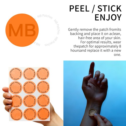 PROZENITH Metabolic Balance MB Patch, Easy Balance Adjustment for Body, MB Patch Healthy Metabolism & Daily Energy Support- Daily Use -60 Tablets-2PCS