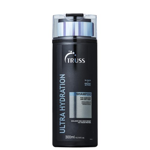TRUSS Ultra Hydration Hair Shampoo for Women & Men - Hydrating Shampoo for Dry Hair - Restores Strength, Softness & Shine - Color-Safe Formula with Frizz Control & Humidity Protection (10.14 oz)
