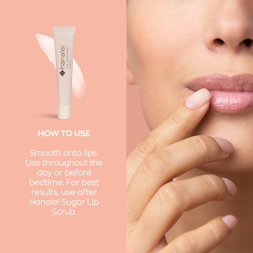 Hanalei Clear Lip Treatment Bundle (Full-Size and Travel-Size 3 Pack) | Made with Kukui Oil, Shea Butter, Agave, and Grapeseed Oil, Soothe Dry Lips (Cruelty free, Paraben free)