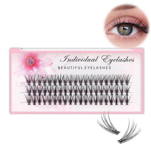 Bodermincer 20D 0.07mm Thickness 8-22mm To Choose Grafting False Eyelashes False Eyelashes Individual Natural Long Mink Fake Eyelashes Extension Handmade Bulk Wholesale (5 Packs-11mm)