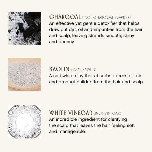 INNERSENSE Organic Beauty - Natural Detox Hair Mask | Cruelty-Free, Clean Haircare (6 fl oz |177 ml)