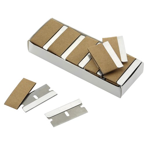 Bates Single Edge Razor Blades, 400 Pack, Silver