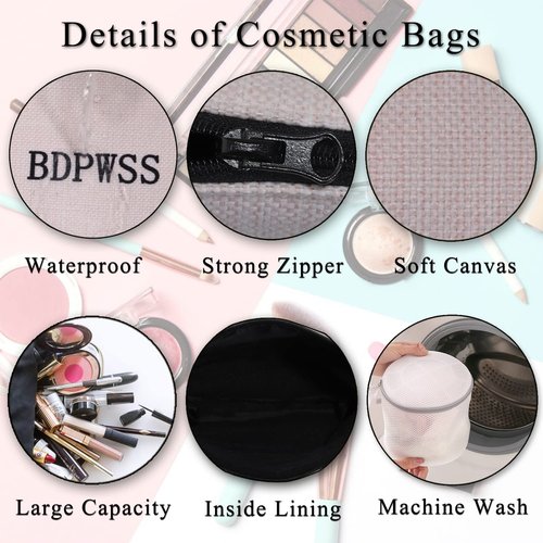 BDPWSS Puffins Gifts Puffin Bird Lover Gift Always Be Yourself Unless You Can Be A Puffin Then Always Be A Puffin Makeup Bag (Can be Puffin)