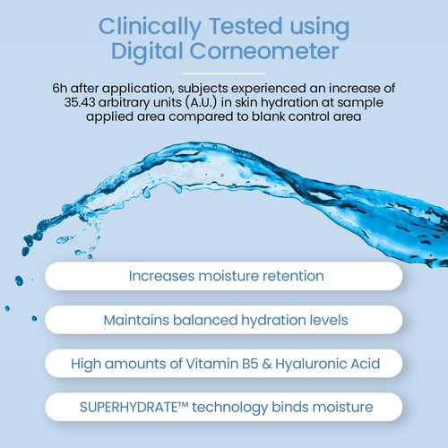 Supreme Hydra B5 Gel for Face – Deeply Moisturizing HA Gel with Antioxidants and Vitamin B5 – Oil-Free Hydrating Moisturizer for Smooth, Plump Skin – 1 fl oz