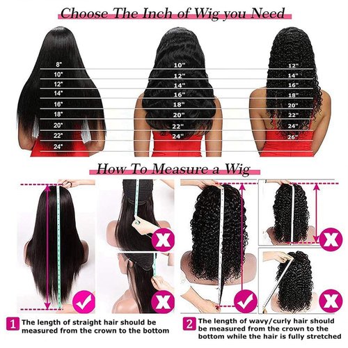 Glueless Wigs Human Hair Pre Plucked Pre Cut Wear and Go Glueless Wig for Beginners Bob Wig Human Hair 180% Density Deep Wave Curly Lace Front Wig 12 Inches Natural Black
