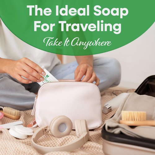 100 Pack Pleasant Scent 1.5 oz Bar Soap, Hotel Travel Size, Individually Wrapped, Bulk Amenities and Toiletries for Hospitality