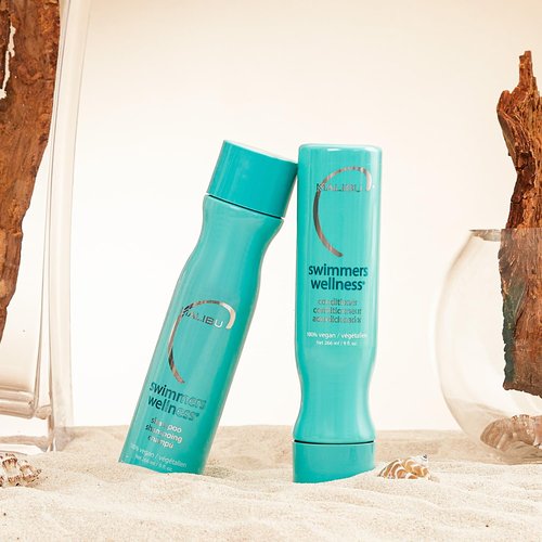 Malibu C Swimmers Wellness Shampoo and Conditioner Set (9 oz) - Restorative Hair Care for Swimmers - Protects Against Chlorine Damage & Combats Brittle Hair