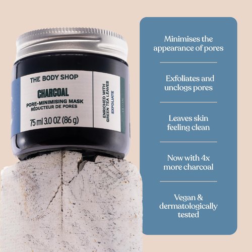 The Body Shop Himalayan Charcoal Purifying Glow Face Mask, 3 Ounce (Vegan)