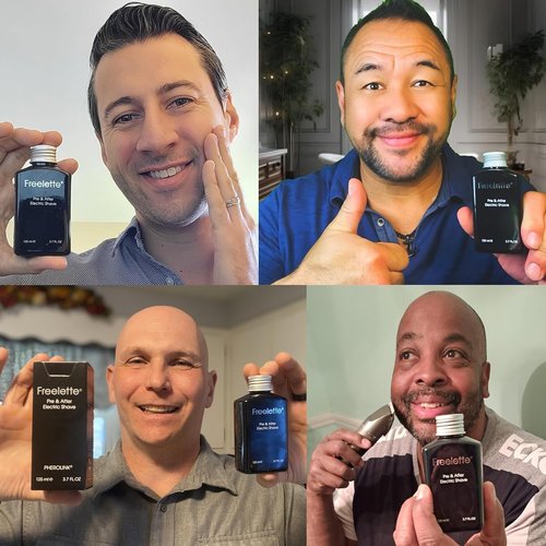 Pherolink Pre Electric Shave After Shave Lotion Cream - Best For Close Shave - Smooth Irritation-Free Shaving - Shooting and Mousturising Formula Balm