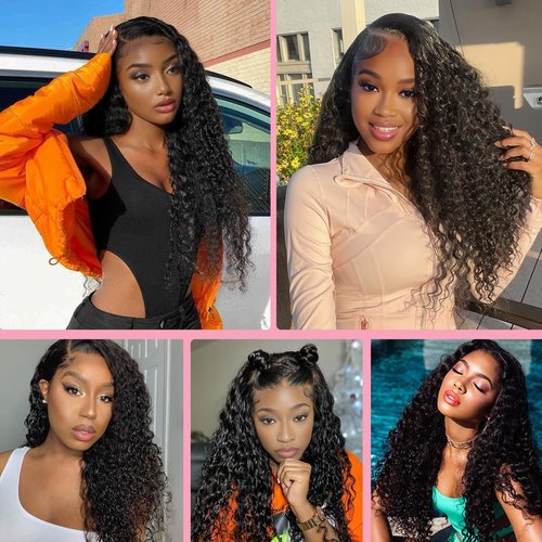 ShowJarlly Tape in Hair Extensions Human Hair 20 Pcs Curl Extensions for Women Real Hair Black Tape in Extensions Jerry Curly Tape Ins Human Hair Natural Black 16 Inch (40g)