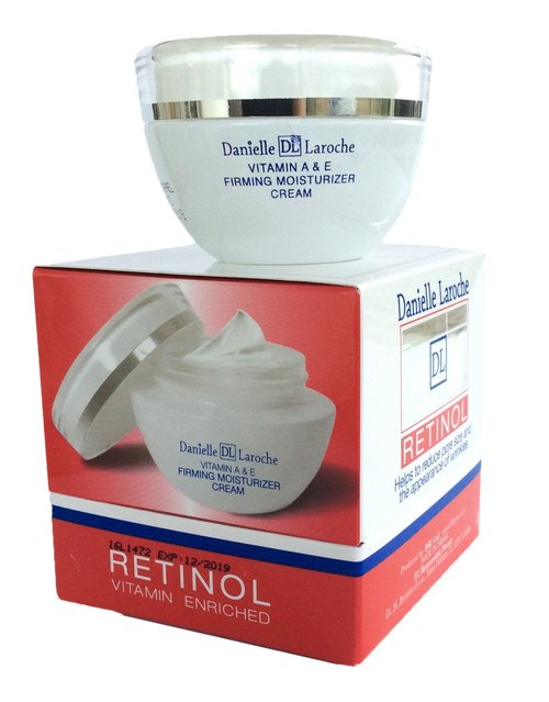 Danielle Laroche DL Retinol Vitamin A and E Firming Moisturizer Cream 1.68 OZ