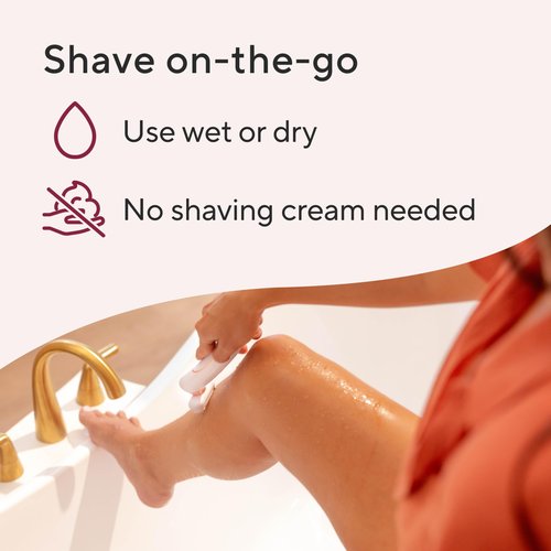 Finishing Touch Flawless Legs, Electric Razor for Women, Pivoting Head Leg Hair Remover with LED Light for Instant and Painless Leg Hair Removal