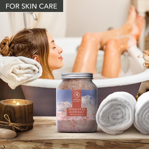 Himalayan Salt Pink Crystal Salt - Set 2x46 Oz -100% Pure & Natural - Himalayan Salt for Stress Relief - Detox Cleanse