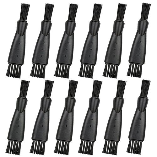 12 Pcs Electric Razor Brush, Shaver Cleaning Brush, Double-Head Shaving Cleaning Brushes, Mini Brush for Cleaning Razor Shaver Trimmer Hair Clipper