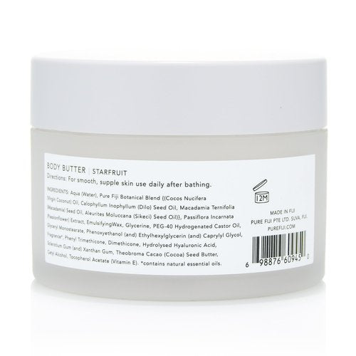 PURE FIJI Nourishing Body Butter, Starfruit (6.7oz/200ml)