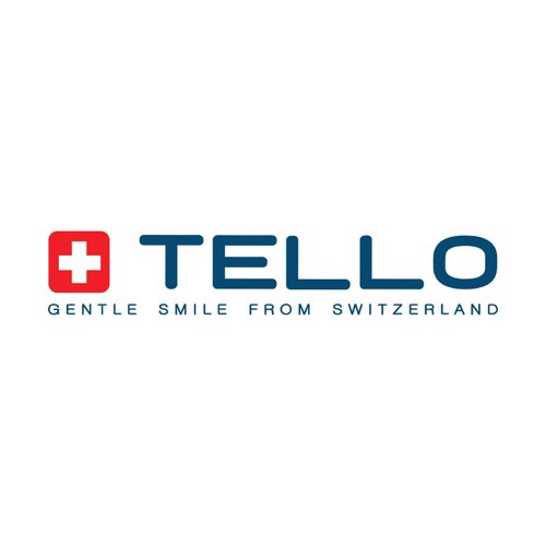 TELLO 4480 Adult or Child Ultra Soft Swiss Toothbrush with Smaller Head for Gentle Cleaning with Ergonomic Handle, 3 Count