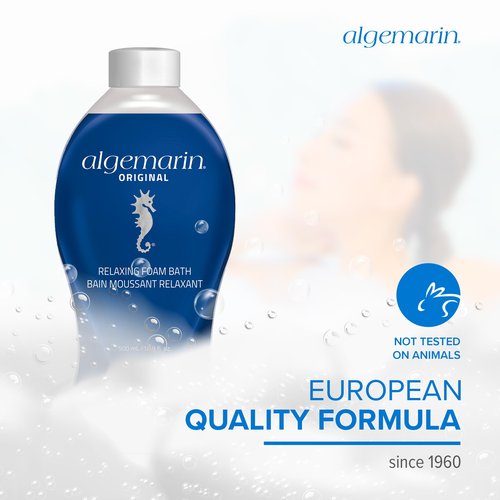 Algemarin Original Scent Foam Bath – European Sea Aromatherapy (1-Pack, 500 ml)