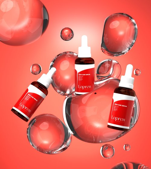 Lopren AHA 10% BHA 2% Exfoliating Serum, Skin Smoothing & Pore Refining Facial Serum, Supports a Clearer Complexion, 1 Fl Oz