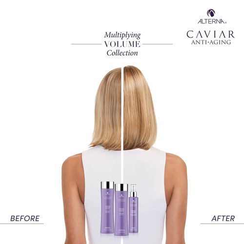 Alterna Haircare CAVIAR Anti-Aging Multiplying Volume Styling Mist, 5 Fl Oz | For Fine, Thin Hair | Light Hold | Create Instant Volume and Thickness | Sulfate Free
