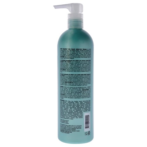 RUSK Deepshine Color Smooth Sulfate Free Shampoo, Long Lasting, Nourishes Hair, Controls Frizz and Protects Color, 25 fl. oz.