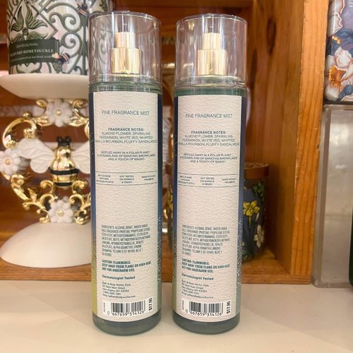 Bath & Body Works MAGIC IN THE AIR Fine Fragrance Mist 2-piece Gift Set with a Blue Bow for Holiday 8 fl oz each