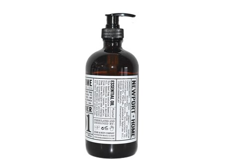 PDTXCLS Birsppy CHDENUO Sudopo Newport Home and Body Co Hand Soap, Wild Lavender, 2 Glass Bottles 16 fl oz Each
