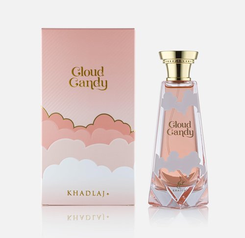 Khadlaj Cloud Candy Eau De Parfum Spray, 3.4 Ounce (Unisex)
