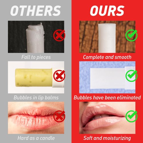 AZEN 60 Pack Natural Lip Balm, Moisturizing Lip Care Product for Dry Cracked Lips (C-60) - 10 Flavors
