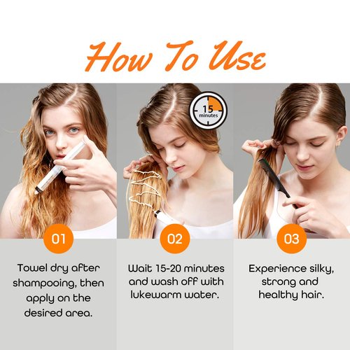 CP-1 Professional Hair Mask Keratin Treatment for Dry Damaged Hair, 25ml, Pack of 4, Package May Vary