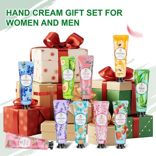 KIYTARBOO 80 Pack Hand Cream Gift Set: Hand Lotion Travel Size, Teacher Appreciation Gifts, Hand Cream for Dry Cracked Hands, Mini Lotion Bulk, Small Gifts for Women Corworkers Nurse Birthday Party