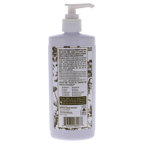 Eminence Coconut Milk Cleanser for Unisex - 8.4 oz Cleanser