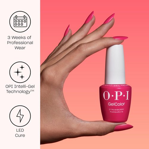 OPI GelColor, Grey Nail Polish, Up to 3 Weeks of Wear, Smudge Proof, Cures in 30 Seconds, x Wicked Limited Edition Collection, Defying Gravity, 0.5 fl oz