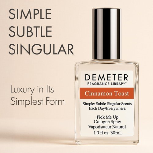 DEMETER Cinnamon Toast 1 Oz Cologne Spray, Perfume for Women and Men