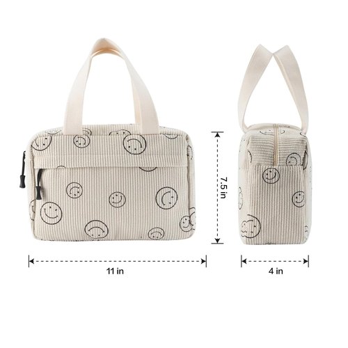 ZOEMTIU Women Cosmetic Bag Large Makeup Bags Corduroy Cosmetic Bags Portable Makeup Organizer Travel Toiletry Bags for Women Girls