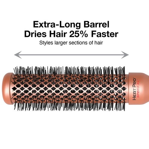 Olivia Garden HeatPro Speed XL Non-Electrical Fast-Drying Round Thermal Brush – 1 1/4" Barrel