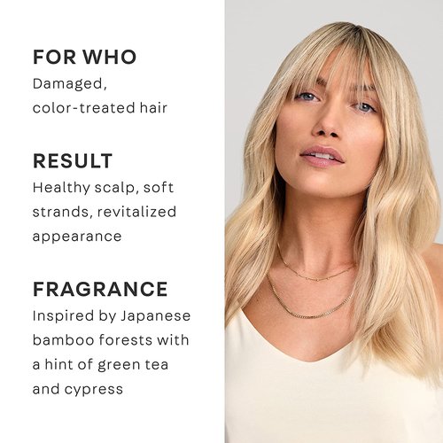 NatureLab.TOKYO Perfect Repair Shampoo & Conditioner Duo - Japanese Shampoo and Conditioner for Damaged, Color-Treated Hair - Penetrates Roots and Restores Strands - Japanese Hair Care - 11.5oz each