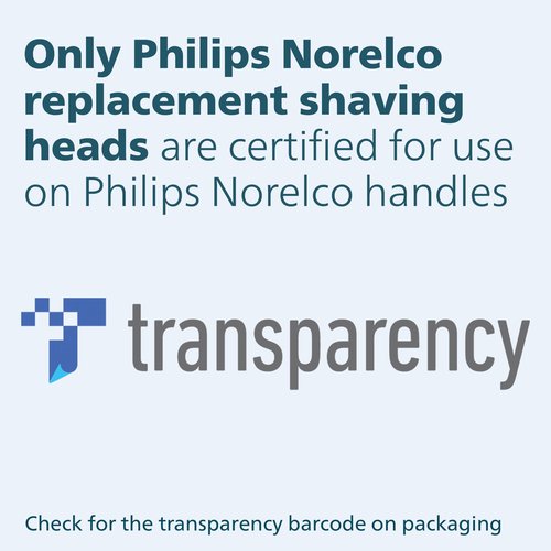 Philips Norelco Genuine SH71/52 Shaving Heads Compatible with Norelco Shaver Series 5000 Angular and 7000, Latest Version for Refreshed RQ12/70, RQ12/60, SH60/70, and SH70/70