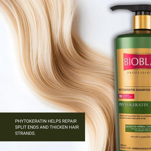 Bioblas Phytokeratin Shampoo Against Hair Loss 1000 ml