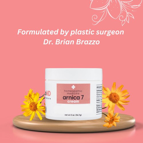 brazmedics brazzoMD Arnica Cream - Eye, Face, Hand and Body Cream - 2 ounces