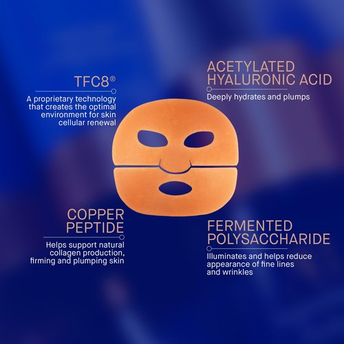 Augustinus Bader The Hydrogel Face Mask – Luxury Cooling, Hydrating & Plumping Facial Treatment – Smooths, Firms & Boosts Radiance – Soothing, Restorative Formula – 1 Mask