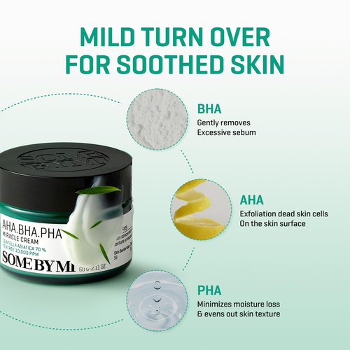 SOME BY MI AHA BHA PHA 30 Days Miracle Toner & Miracle Cream & Miracle Serum