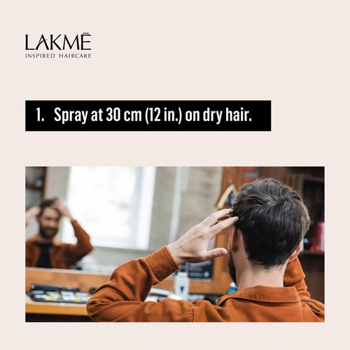 LAKMÉ K.Finish Hard Strong Hold Hairspray, Hairspray with Extreme Hold, Hair Styling Spray, 10.2 Fl Oz