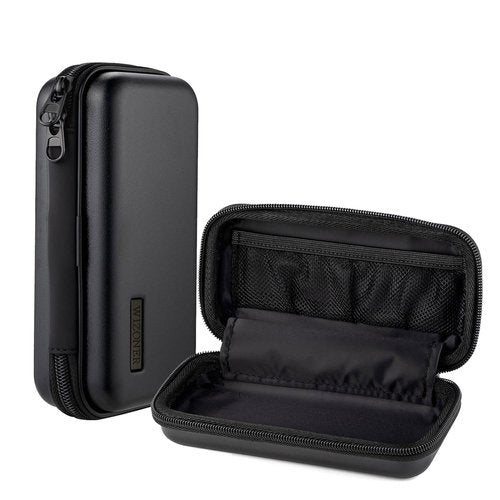 WIZONER Trimmer Case, Razor Storage Bag Shaver Travel Hard EVA Box for Electric Trimmer and Accessories - Case Only (Black)