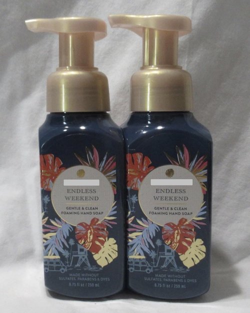 Endless Weekend Gentle & Clean Foaming Hand Soap, 8.75 fl oz / 259 mL each, Full Size, Pack of 2 (Packaging May Vary)