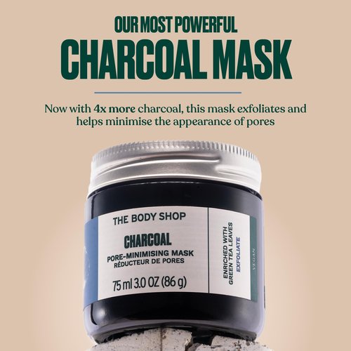 The Body Shop Himalayan Charcoal Purifying Glow Face Mask, 3 Ounce (Vegan)