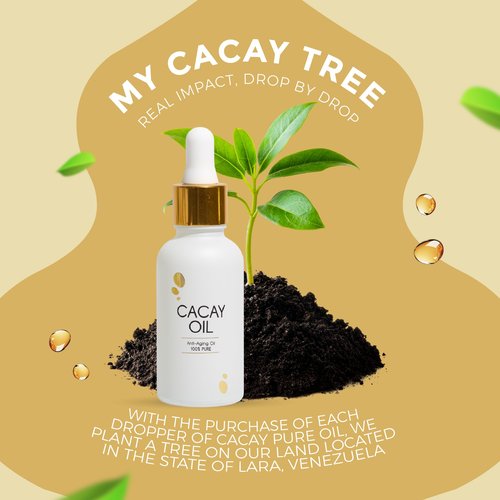 Cacay Pure Anti-Aging Oil – Natural Retinol Cacay Oil for Face, Hair, and Body | Organic Vitamin E Oil for Lip & Cuticle Care | Organic Face & Skin Oil Therapy (Cacay Oil + Spa Headband) (30ml)