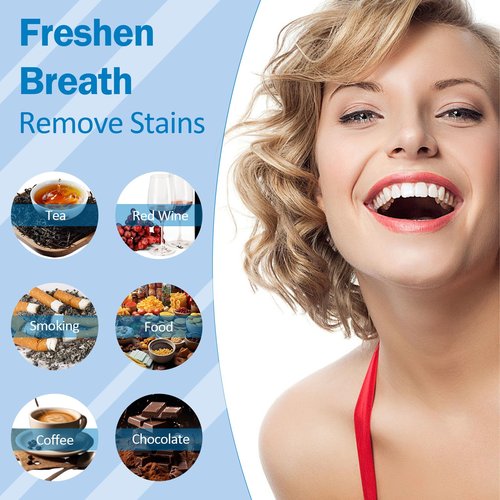 Teeth Whitening Pen - Professionally Stain Removal Teeth Whitening Gel Formula, No Sensitivity Effective Teeth Whitener, Mint (0.11 Fl Oz (Pack of 3))