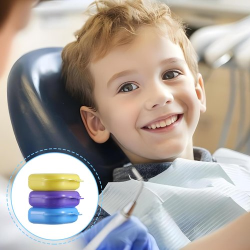 Lemecima 36 Pcs Retainer Case with Vent Holes Mouth Guard Container Case Dental Storage Container Multicolor Dental Retainer Box for Office Travel Household, 6 Colors