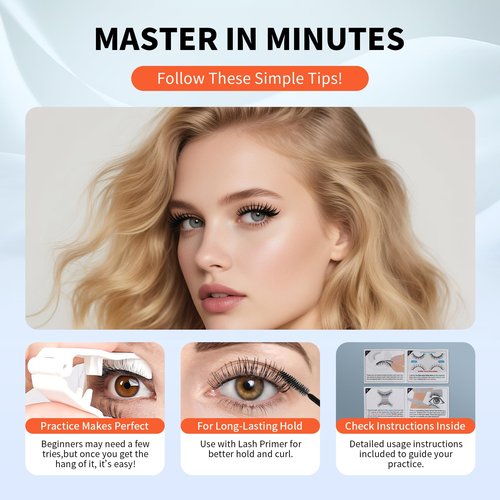 ZeroG Magnetic Eyelashes with Applicator, Reusable, Soft, Natural Look, No Glue Required, Easy to Apply, Professional Kit (No.03 Ultra Black)