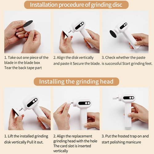 Electric Callus Remover for Feet - Rechargeable Cordless Pedicure Tool with 6 Speeds & 20 Sandpaper Discs, Professional Dead Skin Remover for Cracked Heels,Electric Foot File(Black)